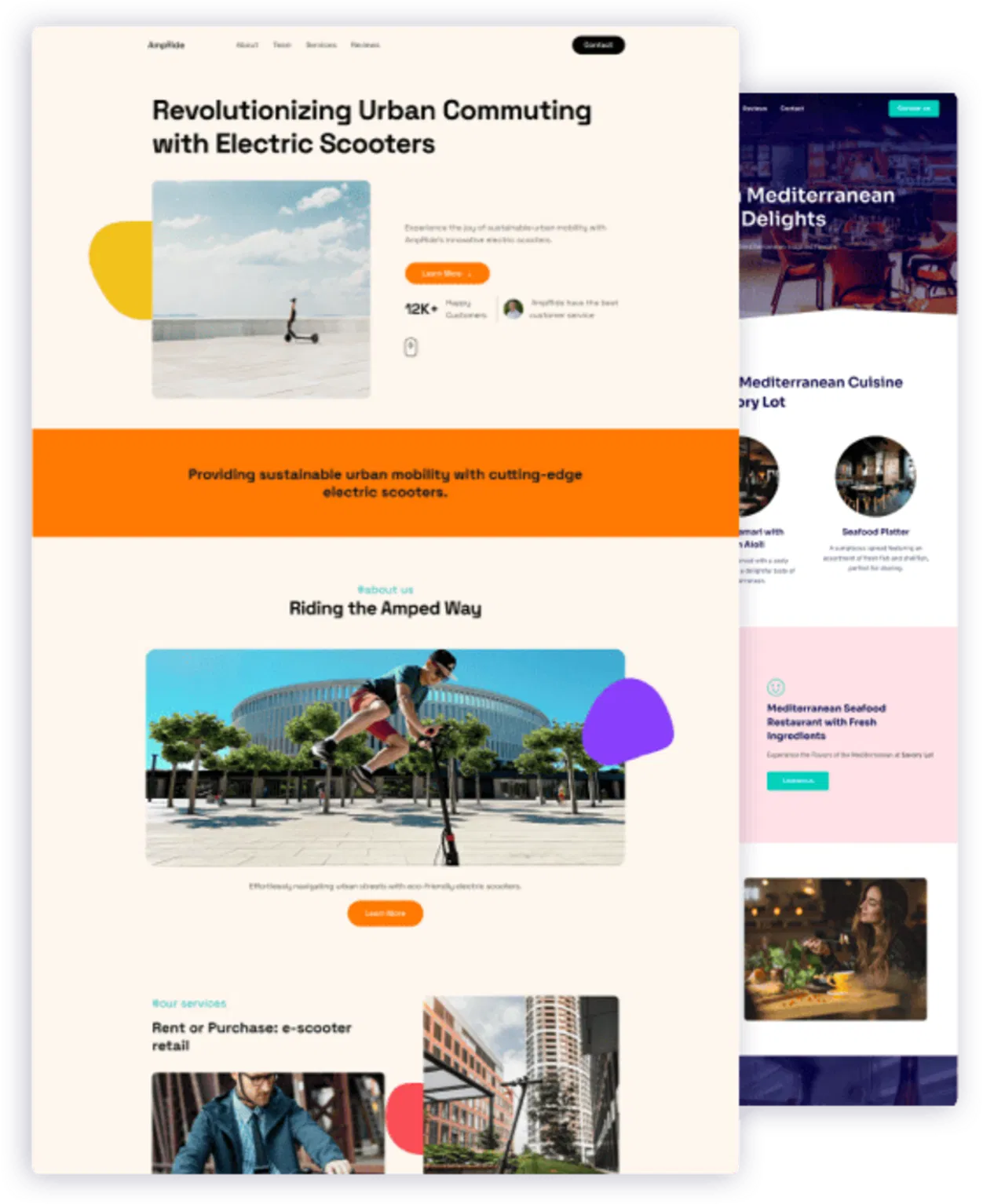 Generated Websites Preview